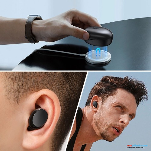 Baseus True Wireless Earphones W11 Black